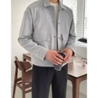 Snap-button Flap-pocket Jacket