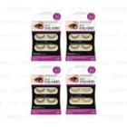 D-up - Straight Series Eyelashes 2 Pairs - 8 Types