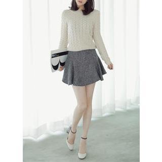 Tweed Mini Skirt