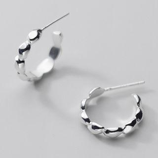 Geometry Hoop Drop Earring 1 Pair - As Shown In Figure - One Size