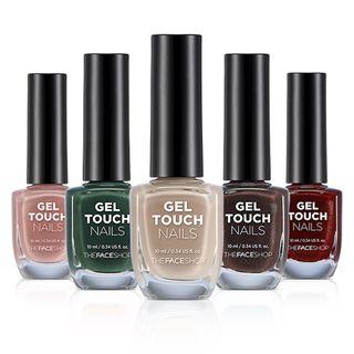 The Face Shop - Gel Touch Nails Autumn Color
