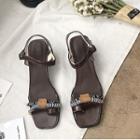 Roman Block-heel Sandals