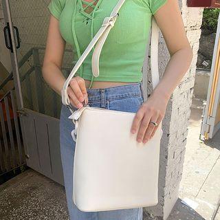 Chain-strap Tote Bag With Shoulder Strap