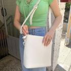 Chain-strap Tote Bag With Shoulder Strap