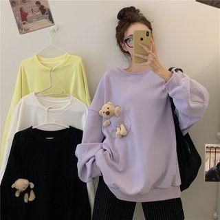 Bear Accent Sweatshirt