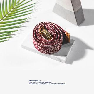 Print Woven Belt