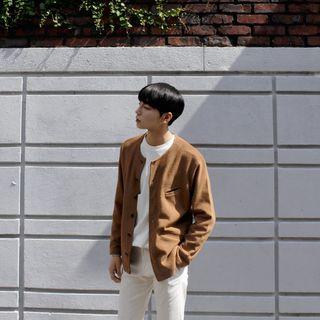Welt-pocket Semi-casual Cardigan