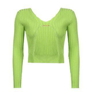 Crop Ribbed Cardigan