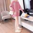 Sheer Jacquard Sweater
