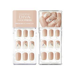 Missha - Dashing Diva Magicpress Slim Fit Press-on Gel-manicure #honey Bread 1set