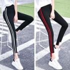 Stripe Trim Skinny Pants