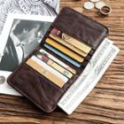 Genuine Leather Wallet Coffee - One Size