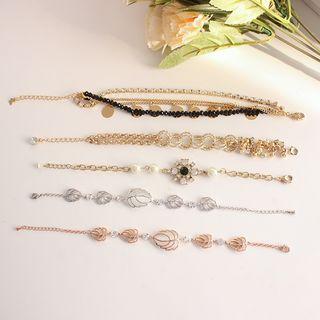 Alloy / String Bracelet (various Designs)