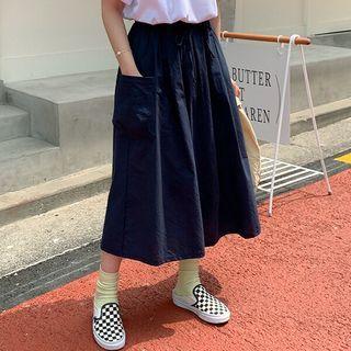 Plus Size Long Full Skirt