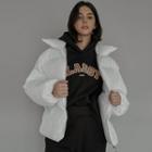 Stand-collar Zip-up Padded Jacket