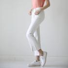 Beaded Boot-cut Pants