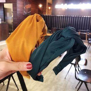 Plain Criss Cross Fabric Headband