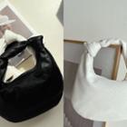 Quilted Pleather Hobo Bag