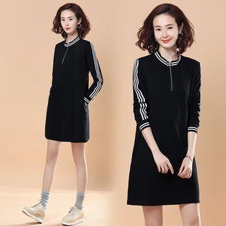 Loose Fit Long Sleeve Dress