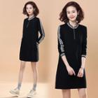 Loose Fit Long Sleeve Dress