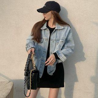 Denim Jacket / Long-sleeve Dress