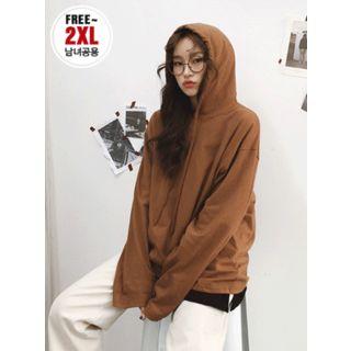 Hooded Long-sleeve Pullover