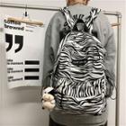 Patterned Zip Backpack / Bag Charm