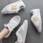 Star Applique Lace-up Sneakers