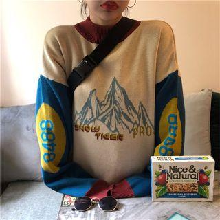 Mock Neck Sweater As Shown In Figure - One Size