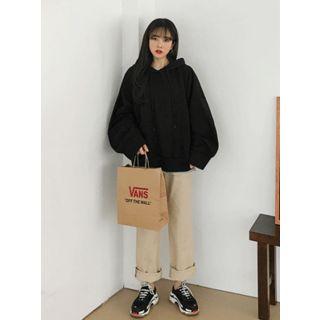 Mid-rise Wide-leg Chino Pants