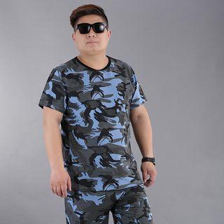 Camouflage Printed T-shirt