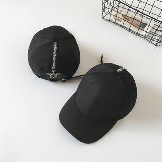 Embroidery Ring Detail Baseball Cap