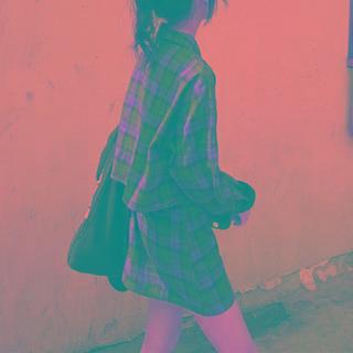 Set: Plaid Shirt + Mini Pencil Skirt