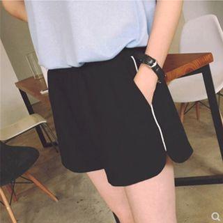 Chiffon Wide Leg Shorts / Camisole