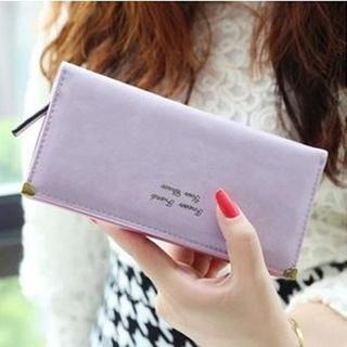 Colored Long Wallet