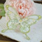 Butterfly Hair Clip Green - One Size
