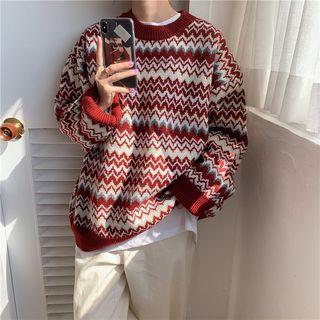 Curve Striped Sweater