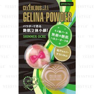 Bcl - Celeblous Gelina Powder Spf 20 Pa++ (shimmer Ocre) 5g