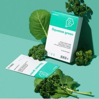E Nature - Squeeze Green Watery Sheet Mask Set New 10 Pcs