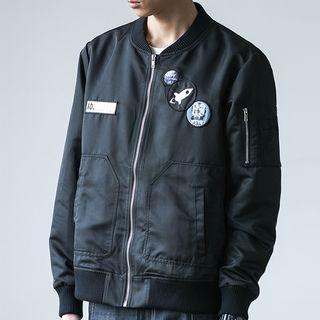 Applique Bomber Jacket