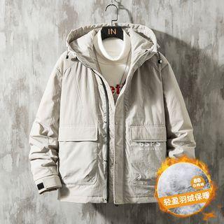 Cargo Zipped Hooded Jacket