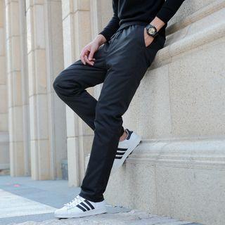 Straight-fit Down Pants