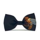 Bee Embroidered Bow Tie