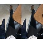 Band-waist Bootcut Leggings