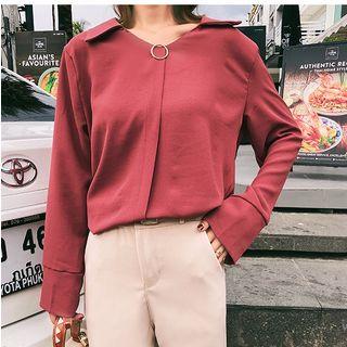 Hoop Detail Blouse
