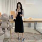 Short-sleeve Shirt / Sleeveless Dress / Set