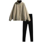 Padded Zip Jacket / Leggings