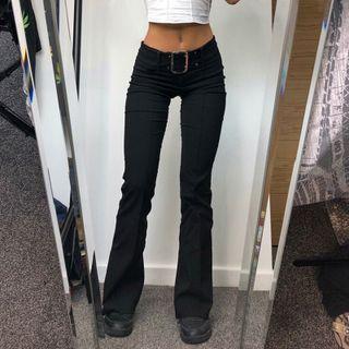 Low-rise Bootcut Pants