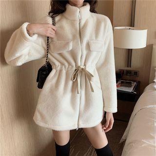Tie-waist Zip Jacket