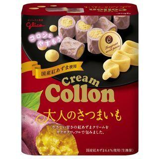 Sweet Potato Cream Sandwich Collon Roll 48g Sweet Potato Flavor